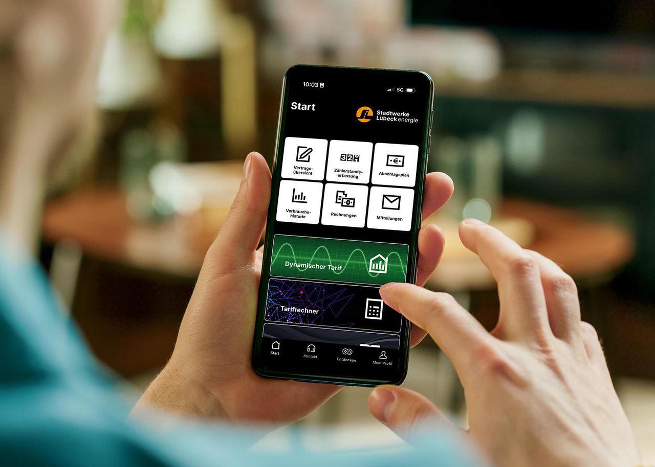 Handy Vorschau Energie App