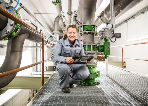 Umwelttechnologe für Wasserversorgung