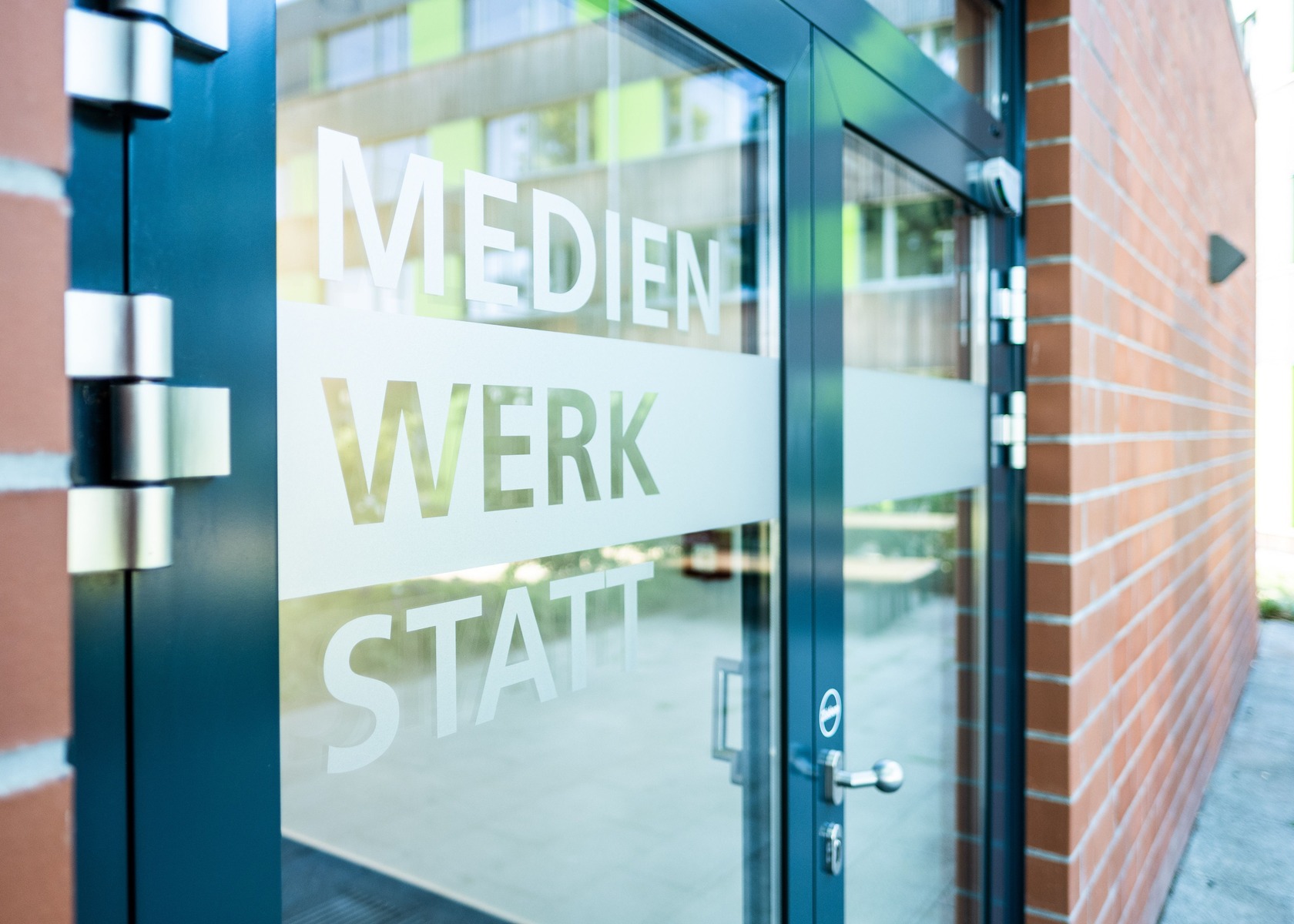 Eingang Medienwerkstatt