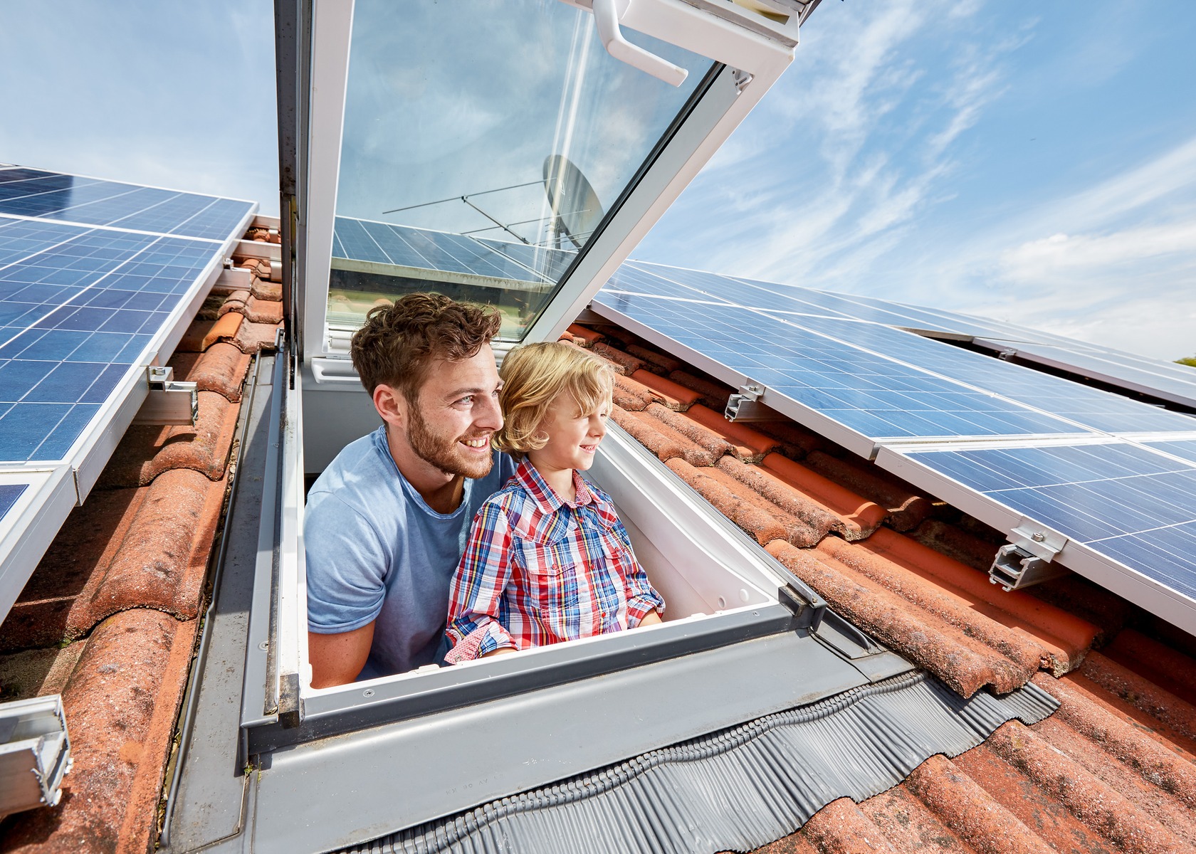Photovoltaikanlage auf dem eigenen Dach