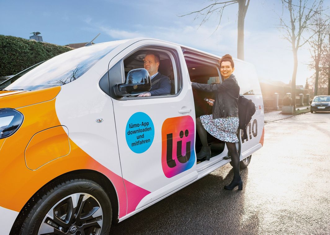 lümo der On-Demand-Bus in Lübeck