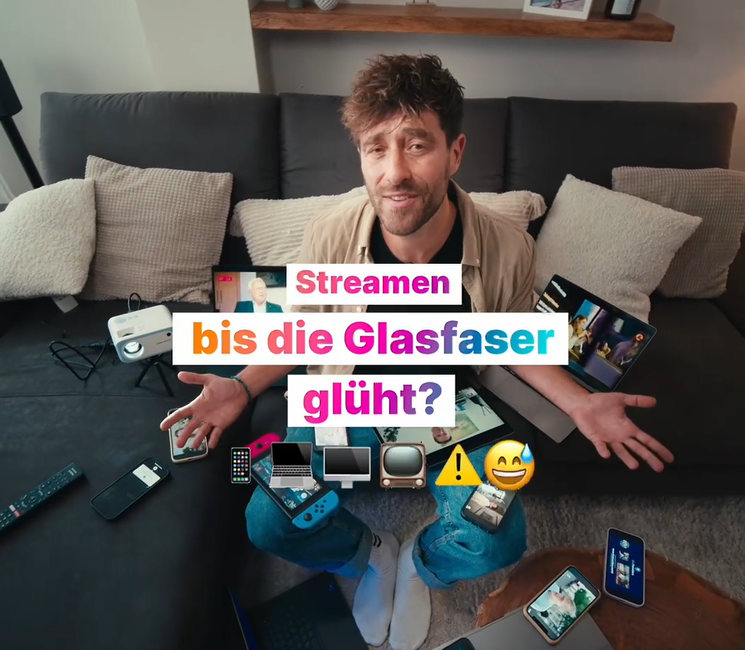 Frederik erklärt: Streamen bis die Glasfaser glüht?