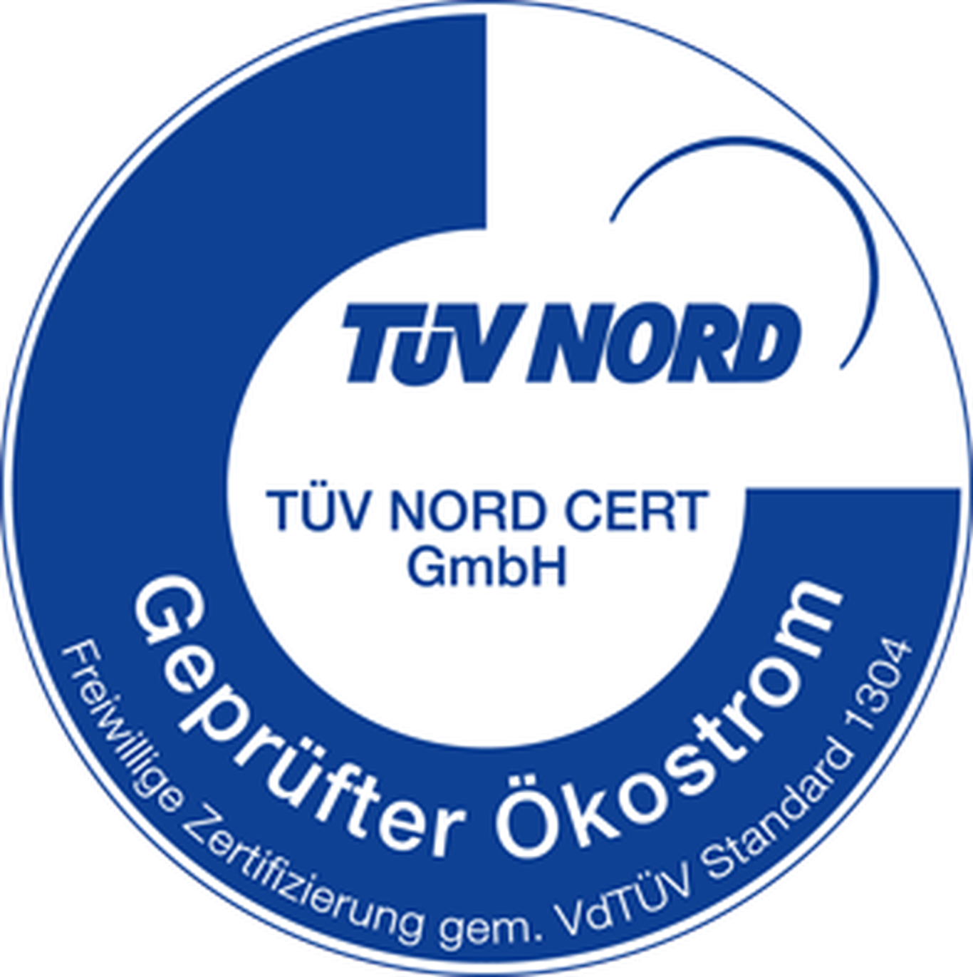 TÜV Nord geprüfter Ökostrom