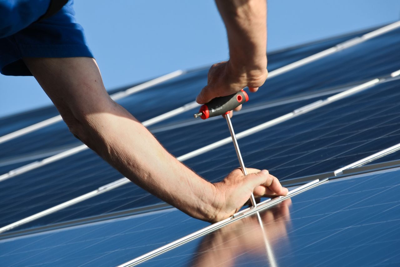 Installation einer neuen PV-Anlage