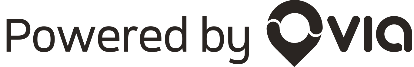 Logo: powered by via