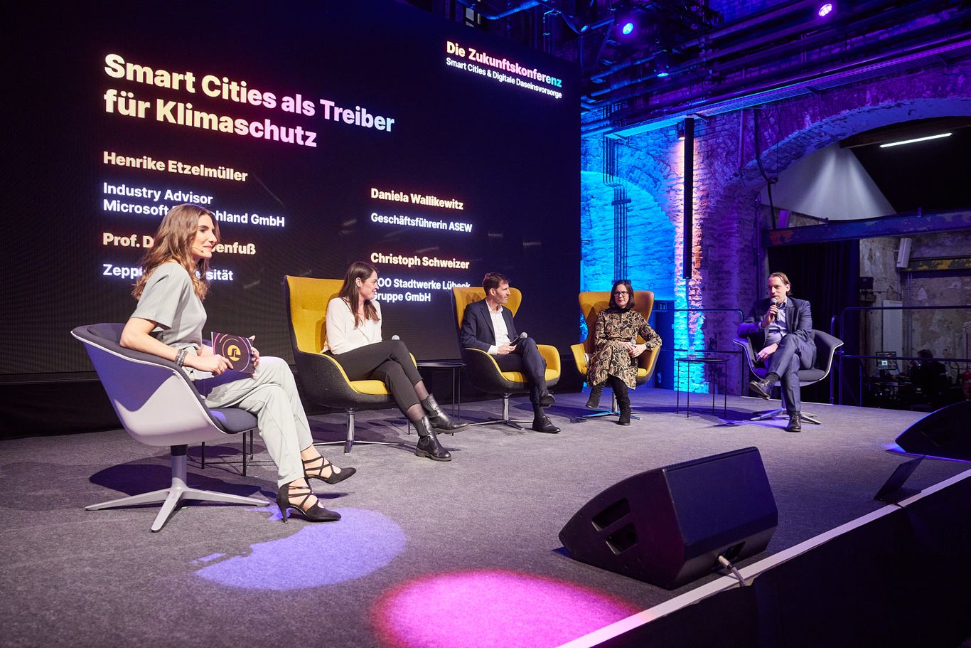 Foto von Henrike Etzelmüller, Ulf Papenfuß, Daniela Wallikewitz und Christoph Schweizer