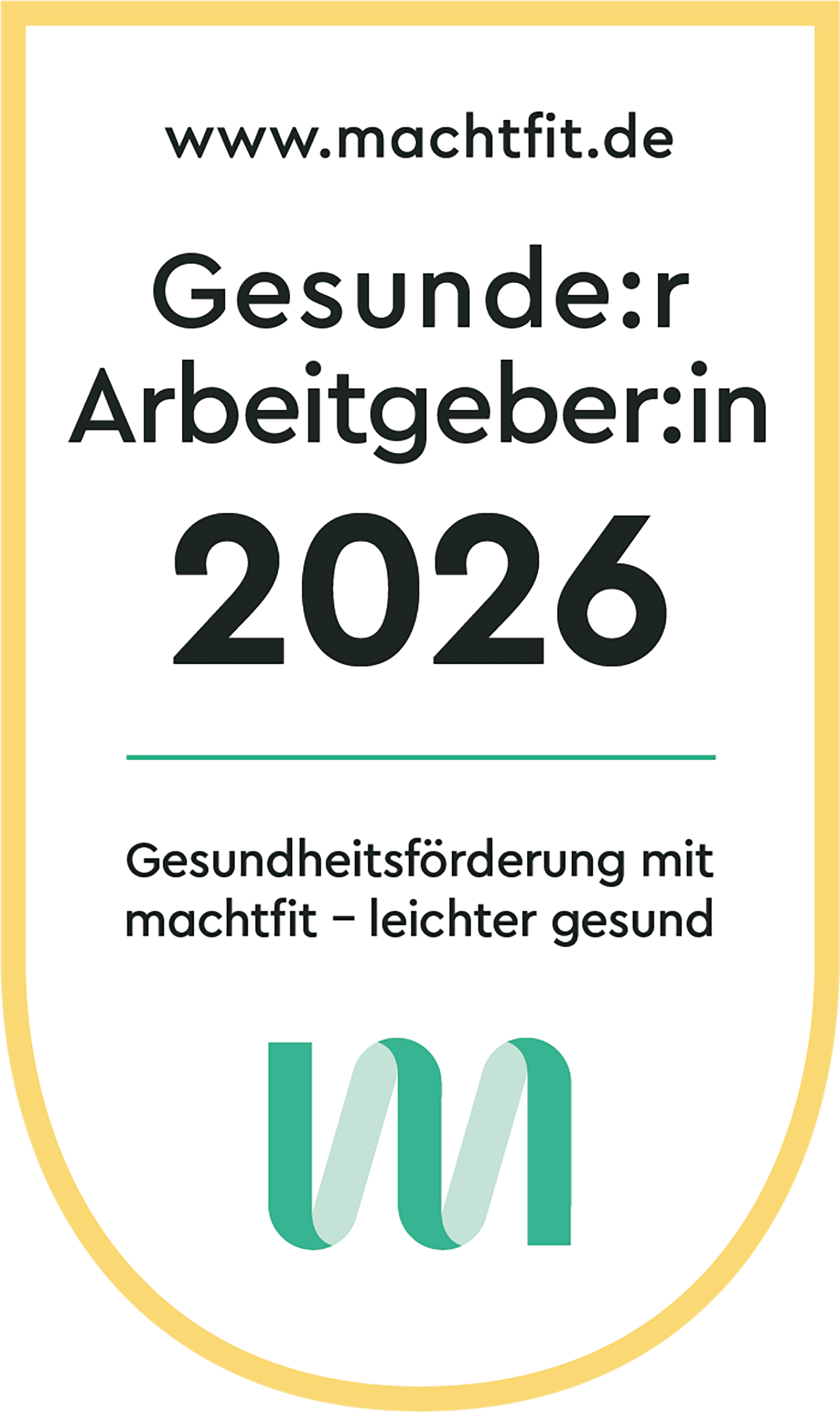machtfit-Siegel: Gesunder Arbeitgeber 2026