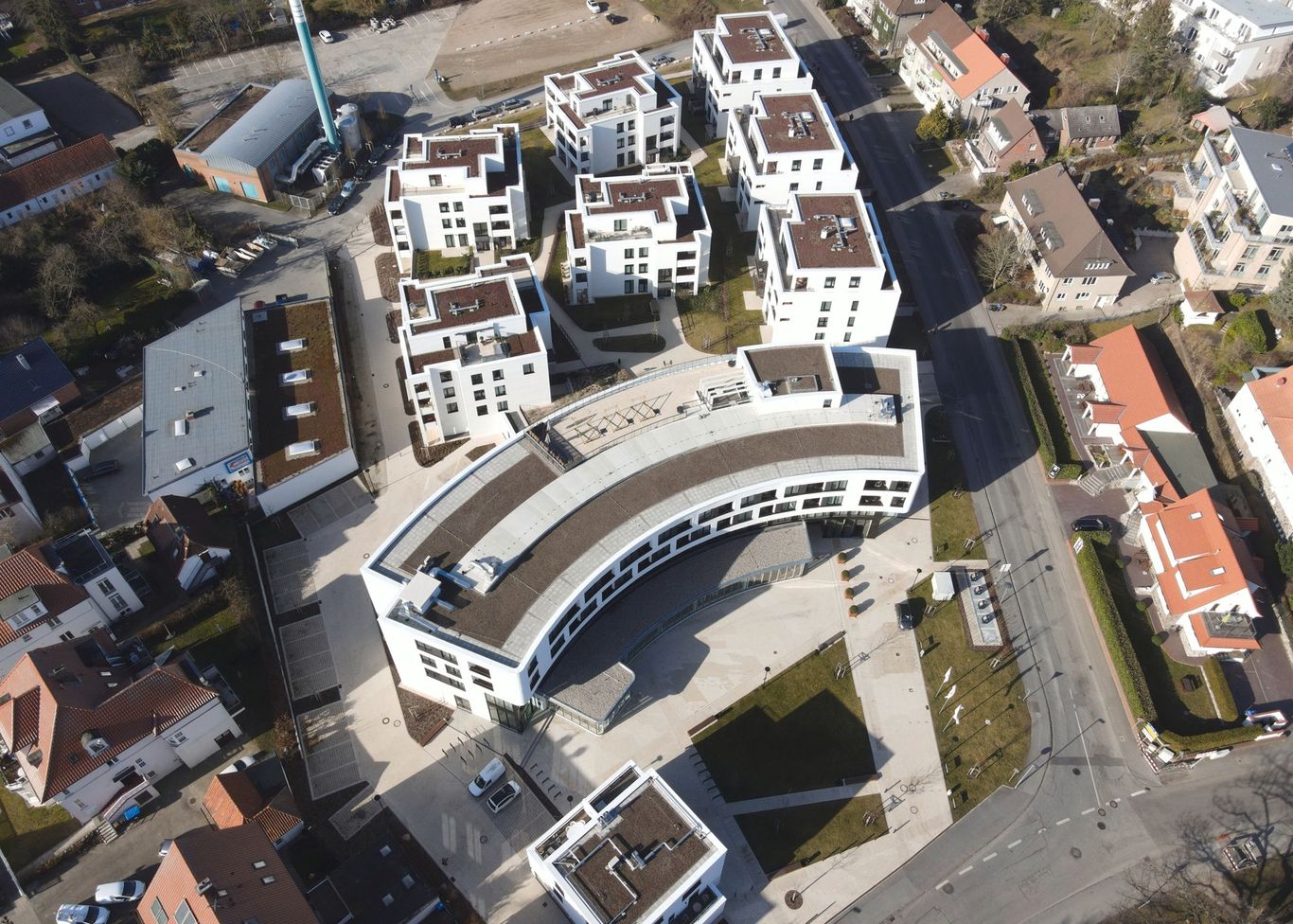 Godewindpark Luftbild