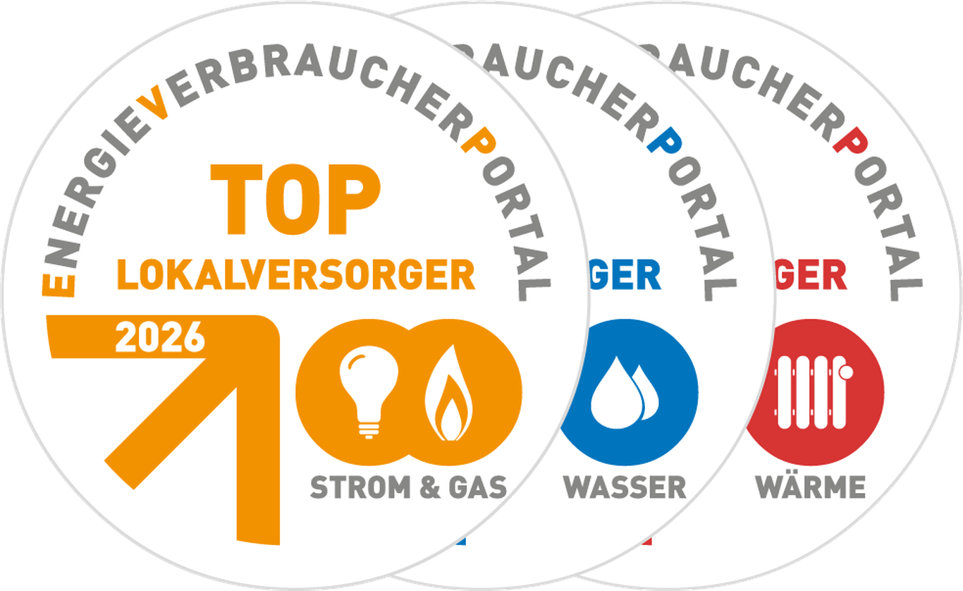 Top-Lokalversorger Siegel Stadtwerke Lübeck Strom Gas Wasser Wärme 2023